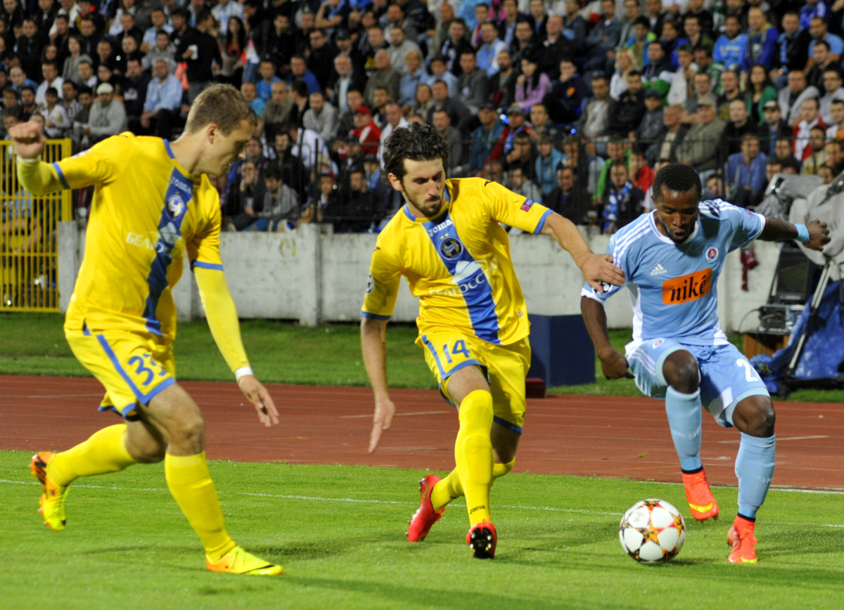 Seydouba Soumah, Anri Chaguš, Denis Poľakov