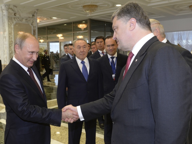 Putin, Porošenko