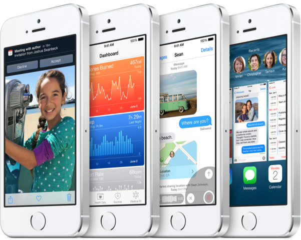 iOS 8, Apple, iPhone 5S