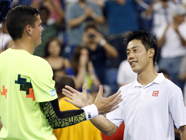 Kei Nišikori, Milos Raonic