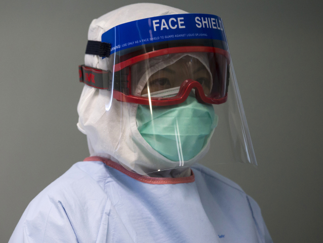 ebola, Hongkong, lekár, rúško, pacient