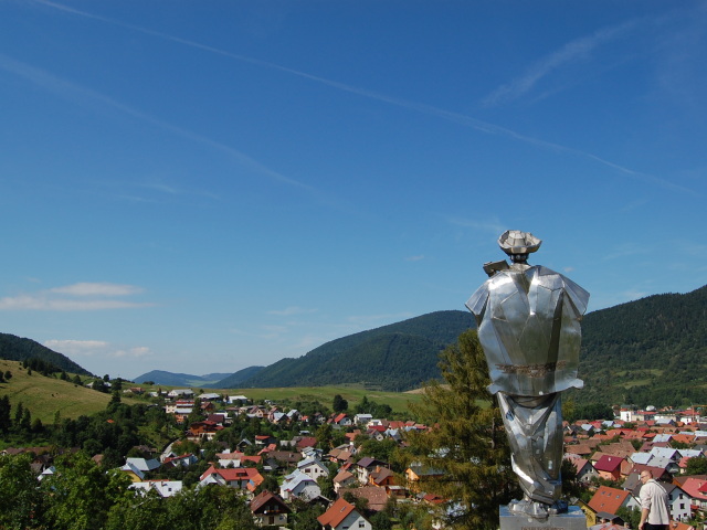 Terchová, Juraj Jánošík, socha