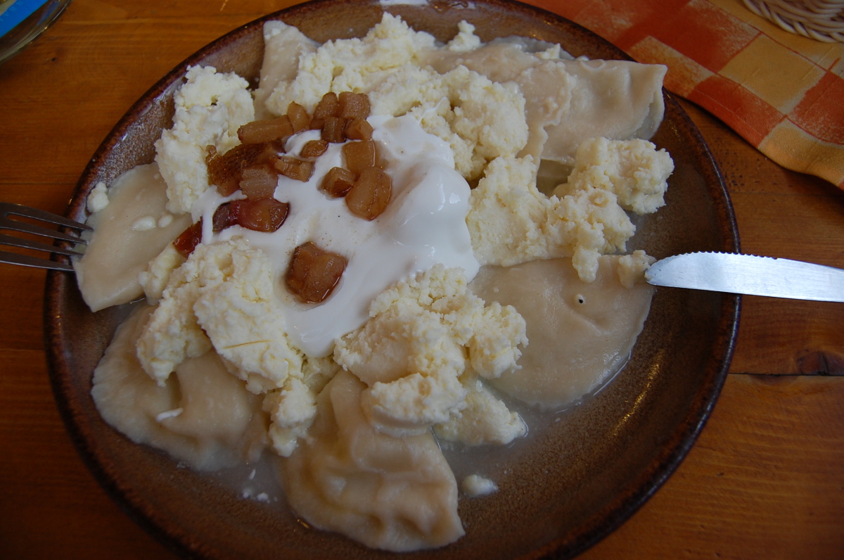 Terchová, bryndzové pirohy, gastronómia