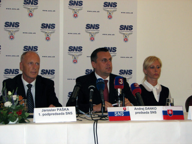 Danko, Jaroslav Paška, SNS, Stodolová