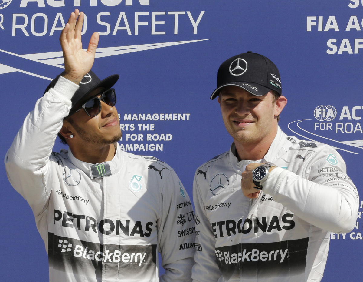 Lewis Hamilton, Nico Rosberg