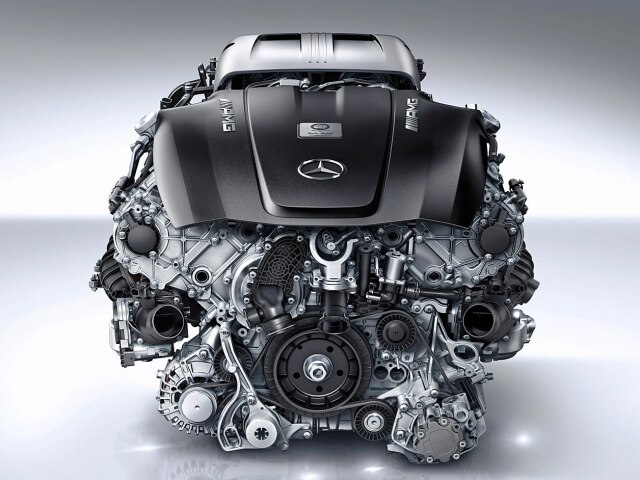 Mercedes AMG-GT - motor