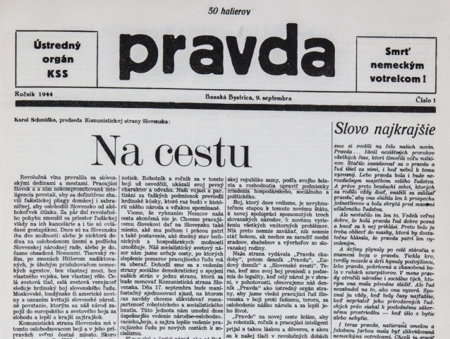 povstalecká Pravda 1