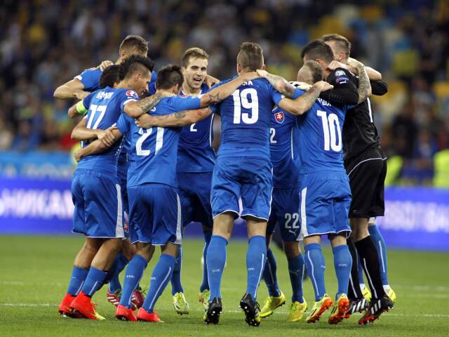Slovensko, futbal, radosť