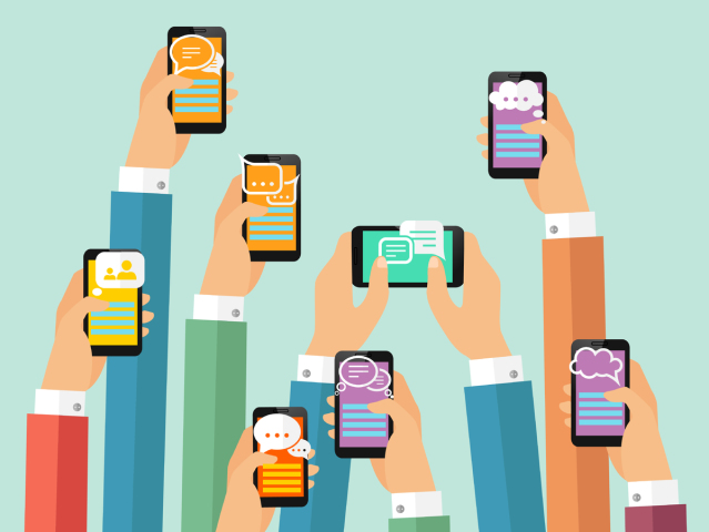 smartfón, mobil, SMS, telefonovanie, správa, operátor, telefón