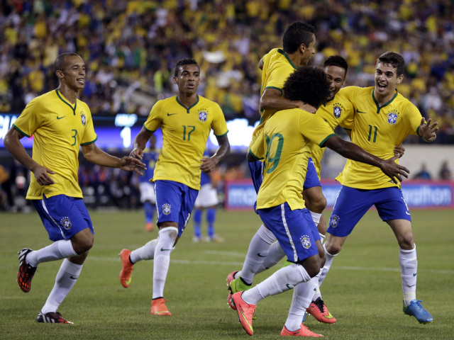 Brazília, futbal, radosť
