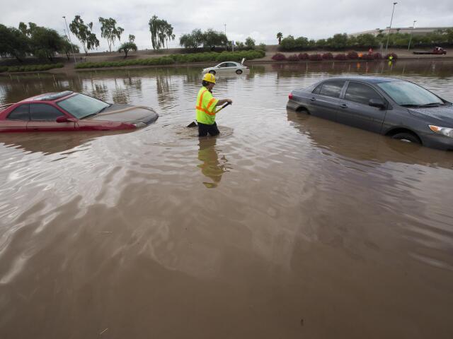 povodne, záplavy, Arizona