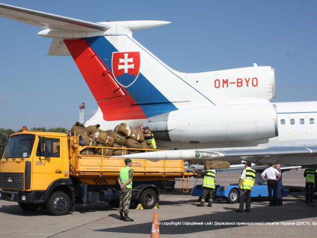 humanitárna pomoc Slovenska, Ukrajina, vládny špeciál