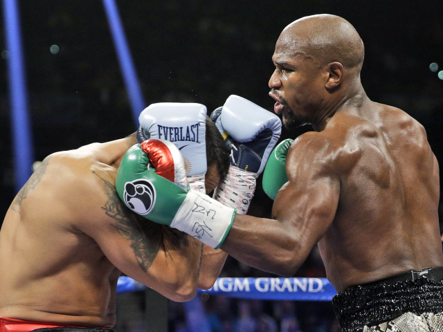 Floyd Mayweather, Marcos Maidana