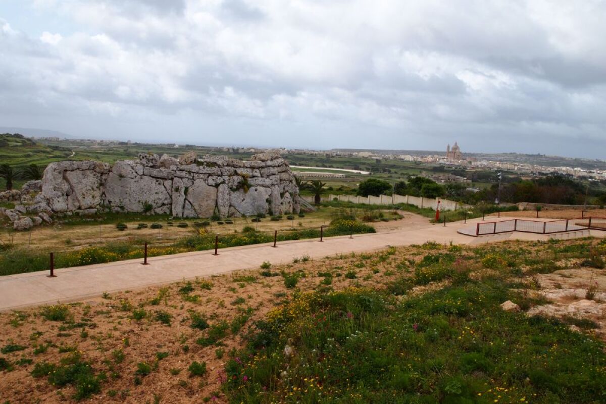 chrám Ggantija, Malta, Gozo  
