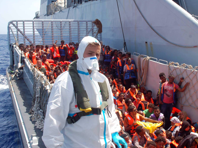 imigrácia, Lampedusa