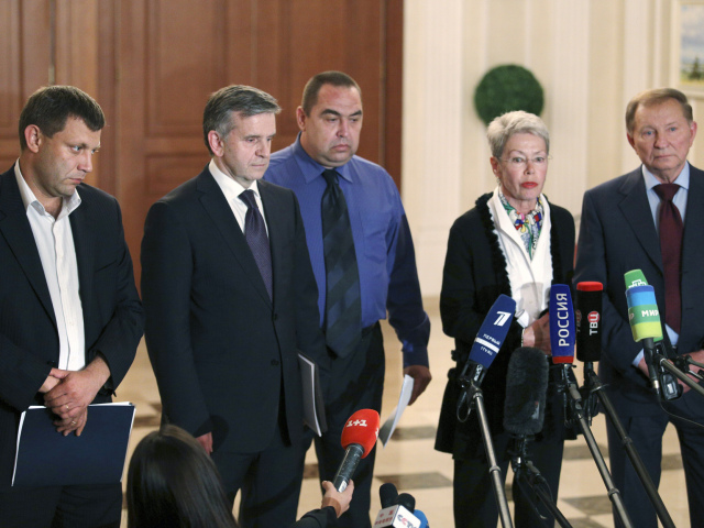 Ukrajina, Minsk, proruskí separatisti