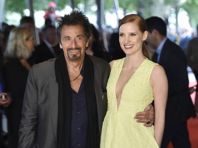 Al Pacino a jeho kolegyňa Jessica Chastain