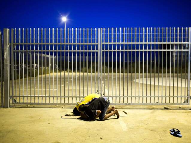 Izrael, migranti, utečenci, tábor, afrika
