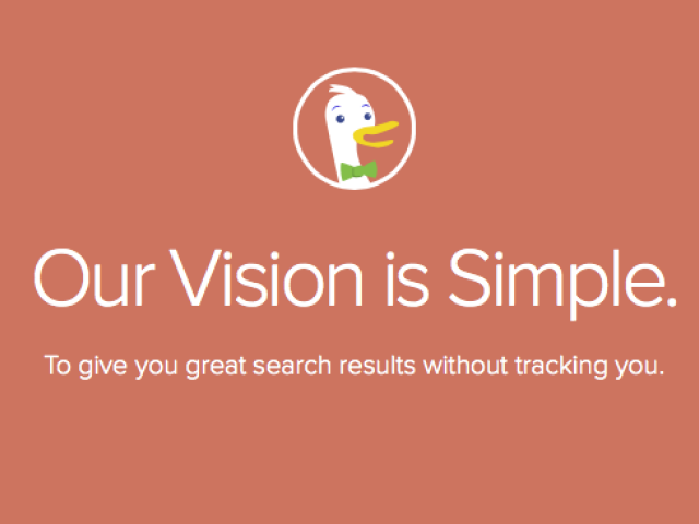 DuckDuckGo, vyhľadávač
