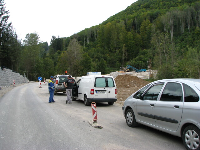 zbojská, uzávera, rekonštrukcia cesty