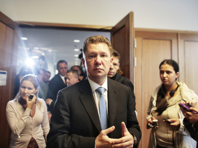 Alexej Miller, Gazprom, plyn