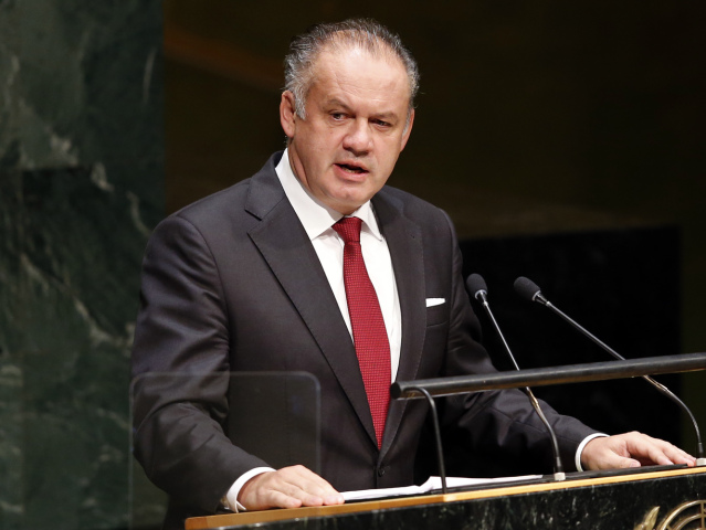 Andrej Kiska, OSN, prezident