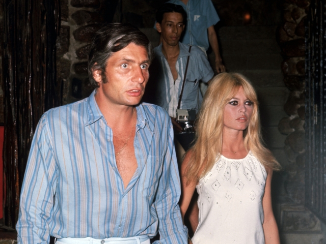 bardot - s manzelom  Gunter Sachs