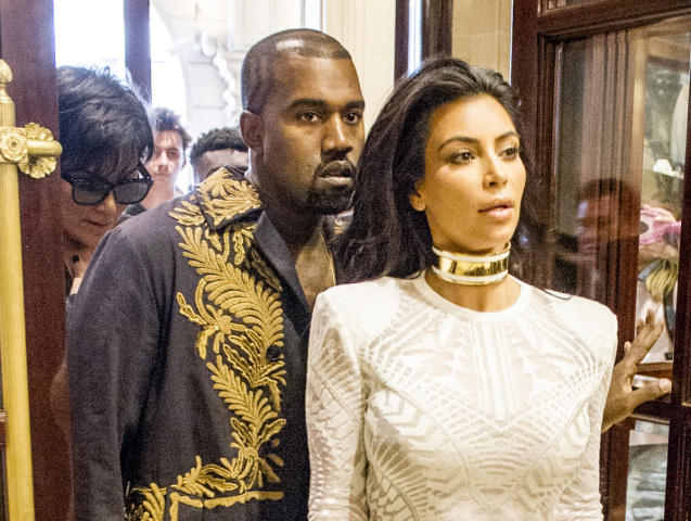 Kim Kardashian a jej manžel Kanye West 