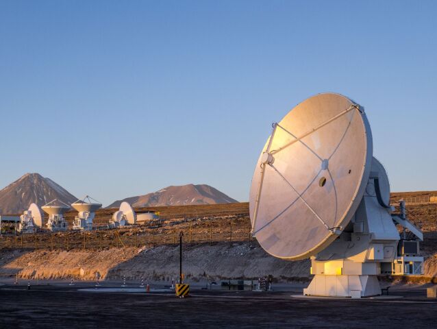 teleskop, anténa, Alma, satelit,