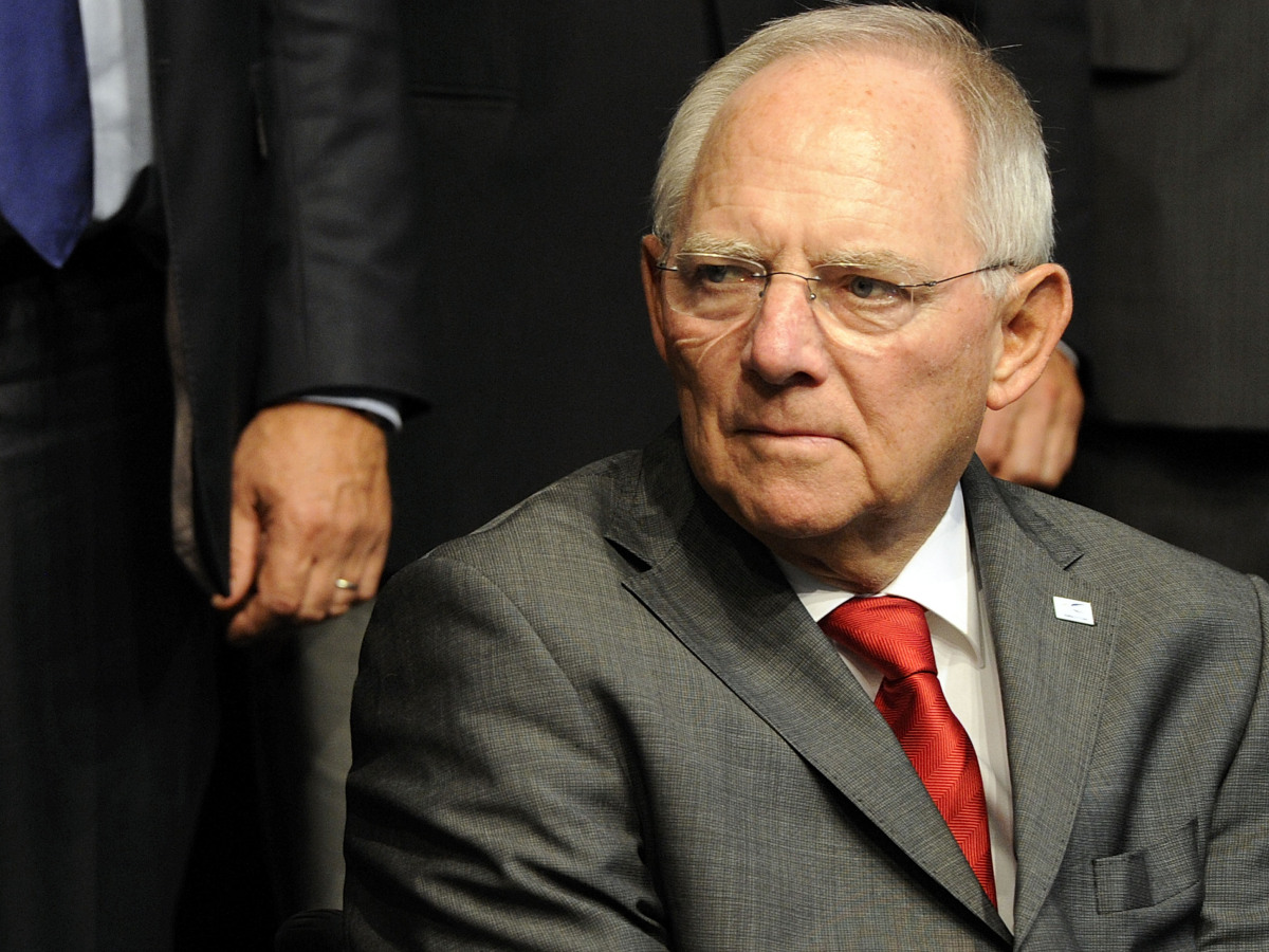 Minister financií Wolfgang Schäuble