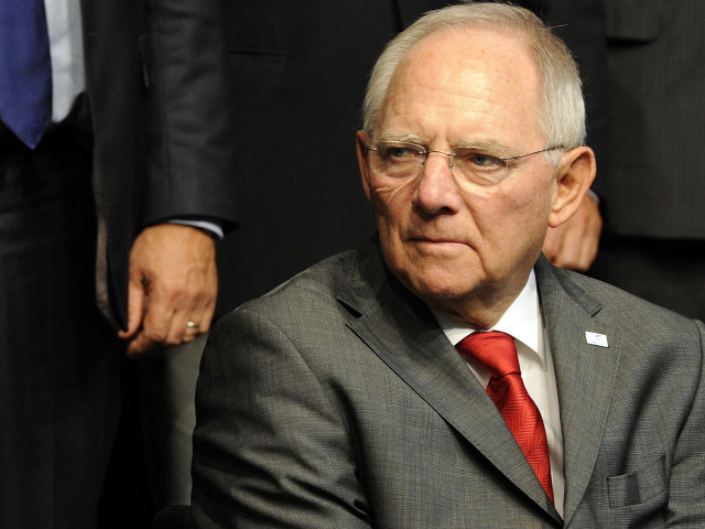 Minister financií Wolfgang Schäuble