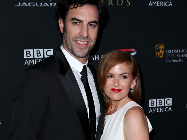 Sacha Baron Cohen a jeho manželka Isla Fisher