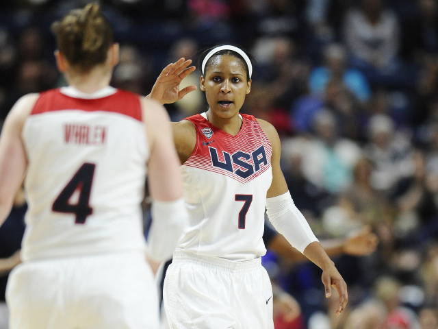 basketbal, USA, ženy