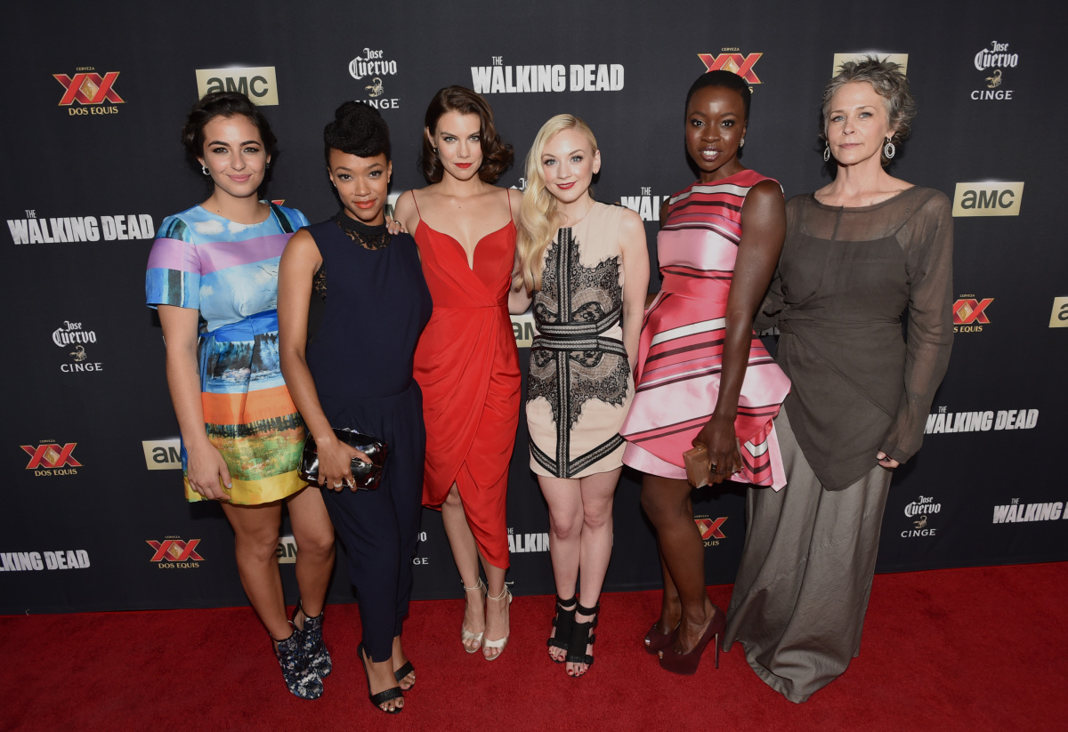 Alanna Masterson, Sonequa Martin-Green, Lauren Cohan, Emily Kinney, Danai Gurira a Melissa McBride