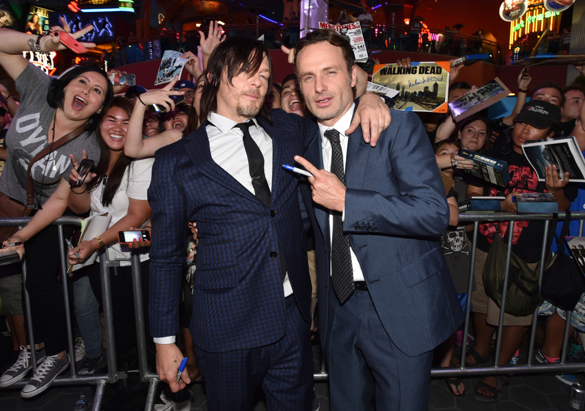 Norman Reedus (vľavo) a Andrew Lincoln
