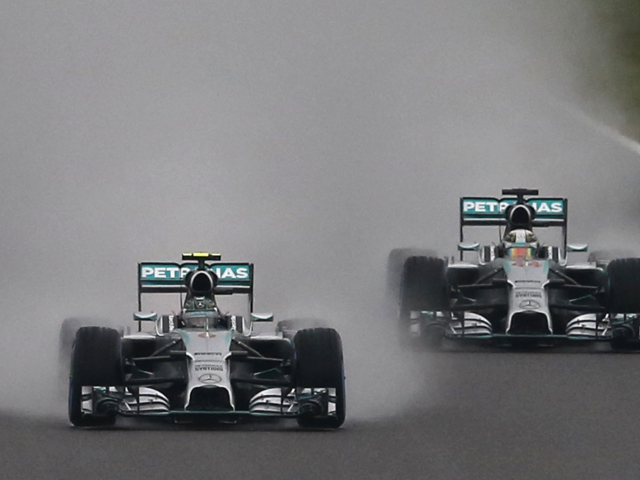 Nico Rosberg, Lewis Hamilton