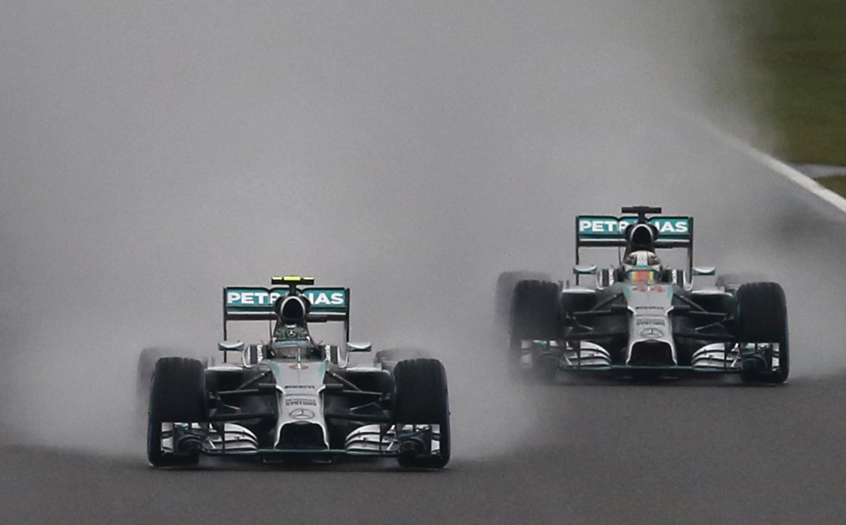 Nico Rosberg, Lewis Hamilton