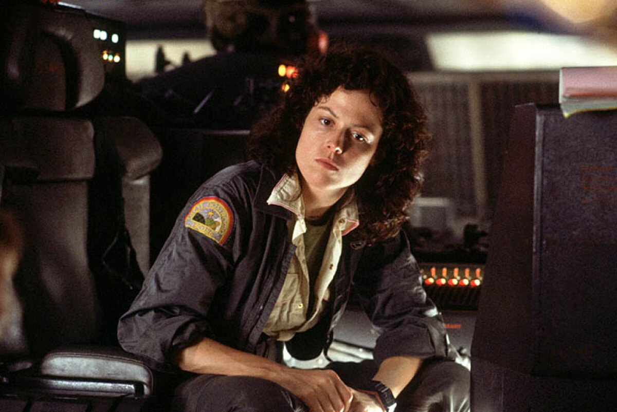 Rok 1979: Herečka Sigourney Weaver 