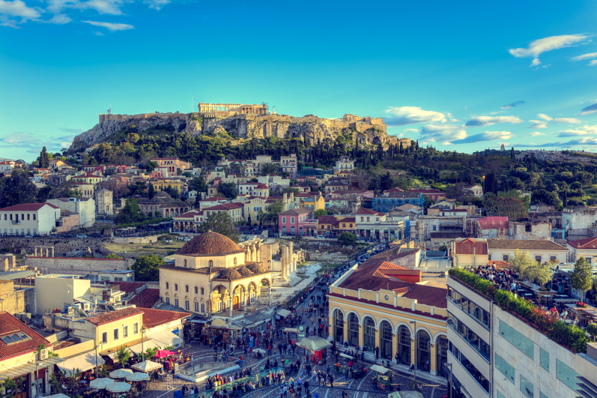 Akropolis, Atény, Grécko, Akropola