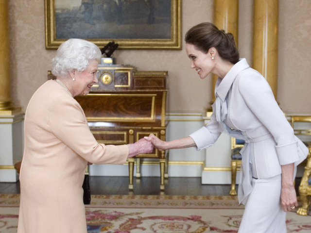 APTOPIX Britain Jolie