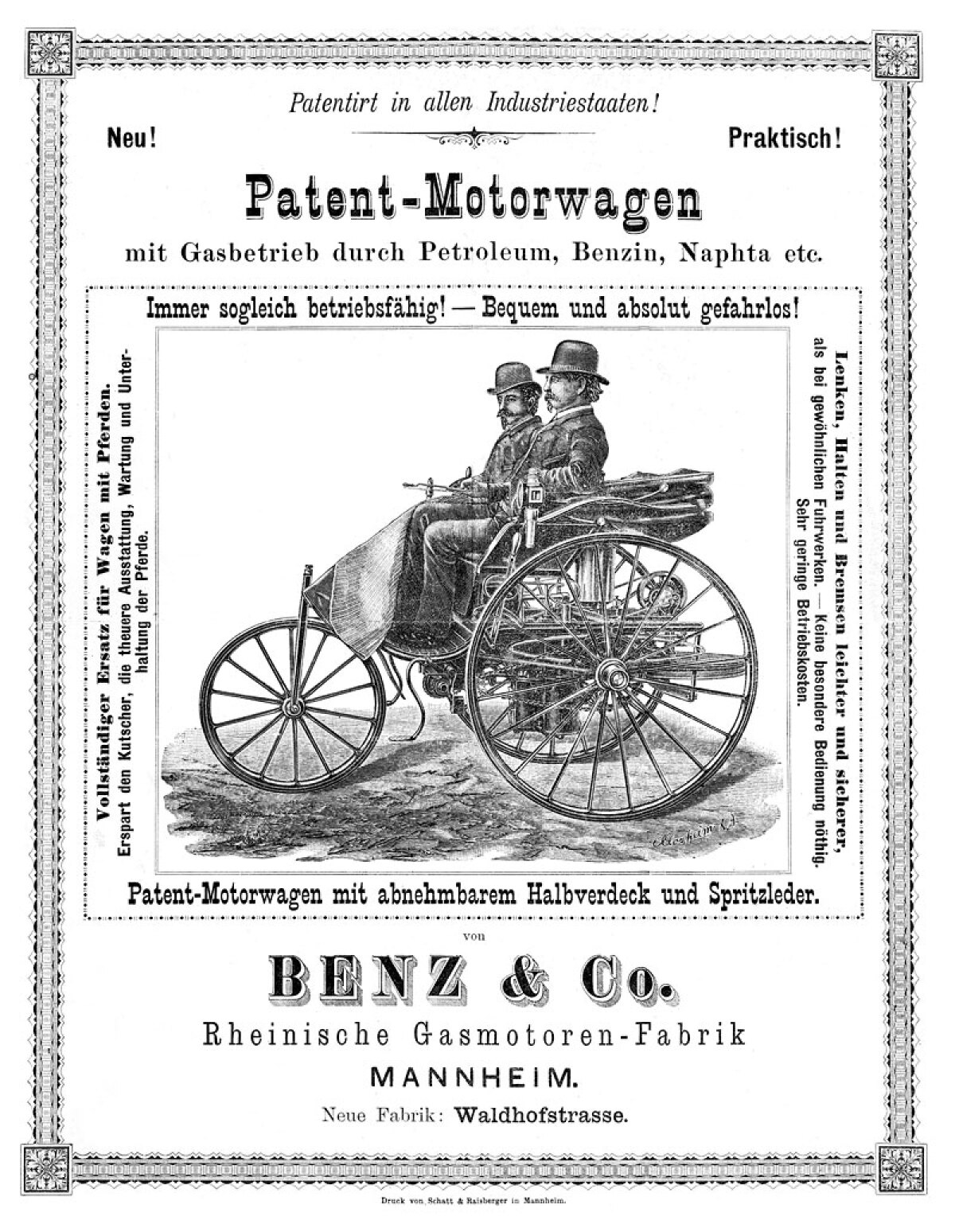 Karl Benz - Motorwagen