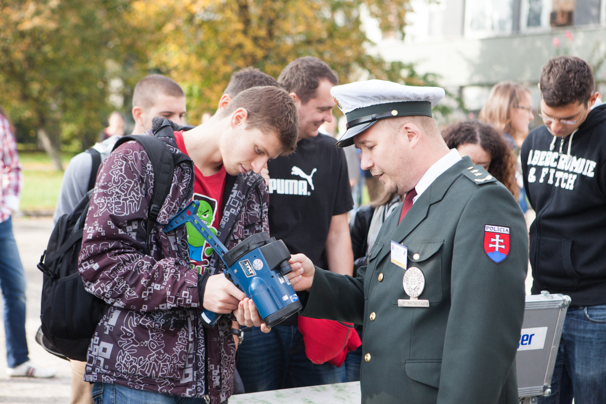 Ján Hano, merač rýchlosti, polícia