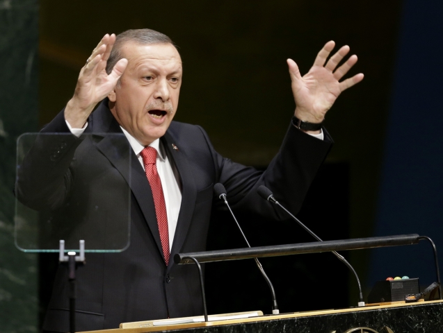 Recep Tayyip Erdogan, Turecko, OSN