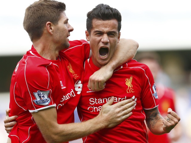 FC Liverpool, Philippe Coutinho, Steven Gerrard