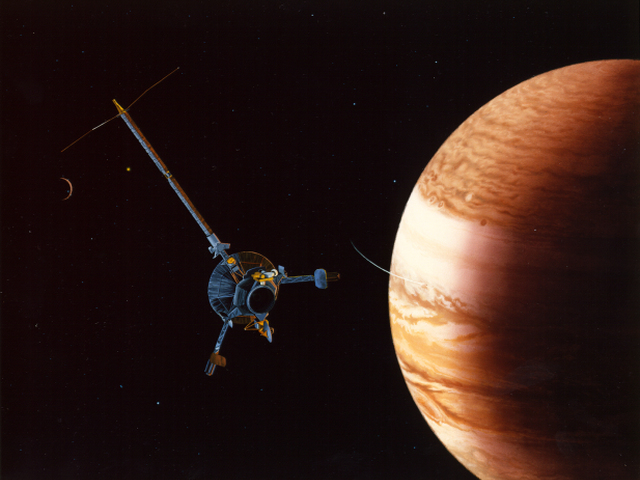 sonda galileo, vesmír, jupiter