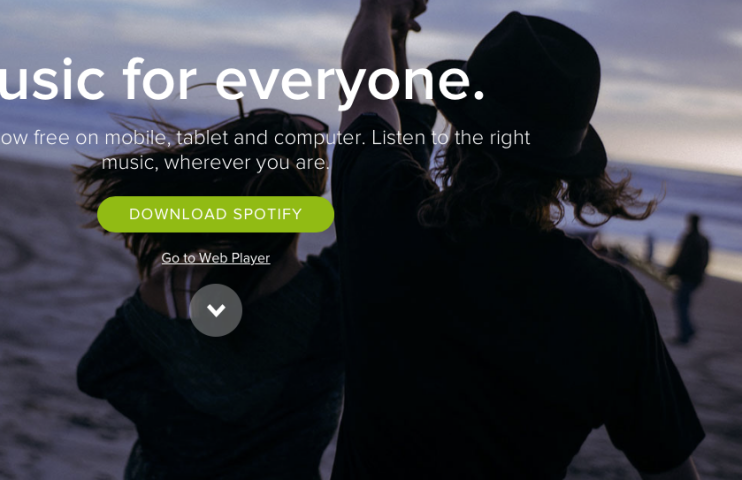 Spotify, hudobná služba
