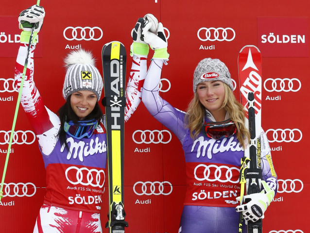 Mikaela Shiffrinová, Anna Fenningerová