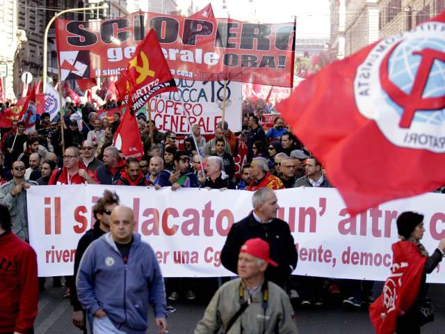 Taliansko, protest