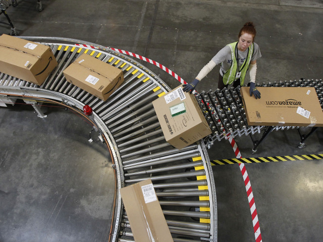 Amazon, pás, balíky