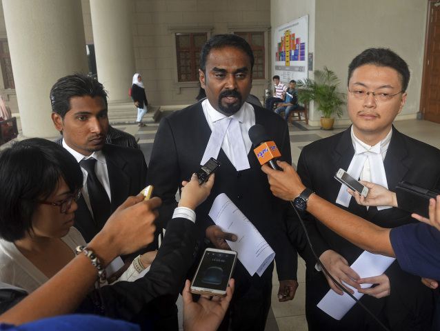 Arunan Selvaraj, právnik, Malajzia, malajzijské lietadlo, MH 370